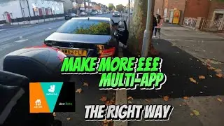 How To MULTI-APP THE RIGHT WAY!!!!(Uber Eats, just eats ,Deliveroo