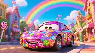 Candy Land Car Ride | Fun Candy Adventure Song for Kids | Nursery Rhymes in English