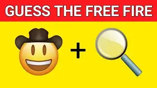 Guess free fire character name form the emoji | free fire challenge | emoji challenge | emoji Puzzle