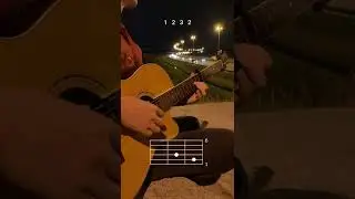 Muse - New Born. Capo on the 7th fret 😉 #guitartabs #guitartutorial #muse #newburn #acousticguitar