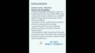 #SANGUINARIA #india #homeopathy #bhms #bhmsstudents #bhmsexams #homoeopathy #shorts #trendingshorts