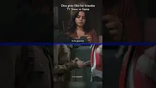 Dina gives Ellie her bracelet in The Last of Us Season 2 vs Game #thelastofus #tlou #tlou2