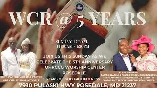 PASTOR OLADELE BALOGUN: SATGO ADMIN RCCG MINISTERING @ RCCG WORSHIP CENTER, ROSEDALE MARYLAND
