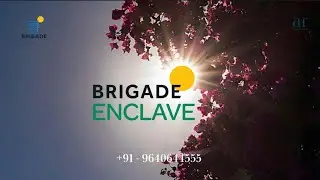 Brigade Enclave | Motinagar | Amar Reddy | 9640644555 | Realestate Excellence | #luxuryliving 