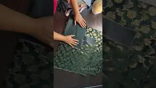 Boat Neck / Square Neck Blouse Cutting