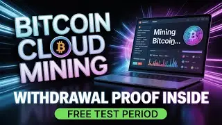 🔥 FREE Bitcoin Cloud Miner 2025 | BTC Cloud Mining - Passive Income!