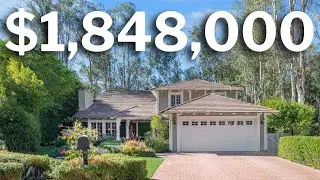 Step Inside a $1,848,000 5-Bedroom Lake Forest Home with Gourmet Kitchen & Backyard
