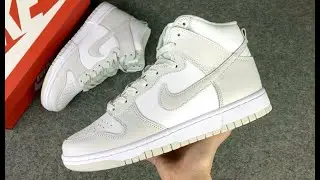 NIKE DUNK HIGH RETRO WHITE VAST GREY 2021 DD1399 100