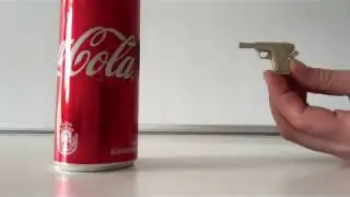 MINIATURE GUN: the Savage 1907 in action | 2mm Pinfire Gun | mini Savage | Best Gift for Men