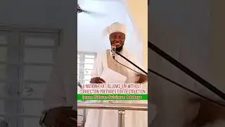 A nation that allows sin without correction prepares for destruction-by Imām Ridwān Sulaimān Odekeye