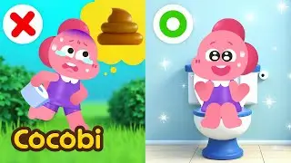 ¡Rápido! ¡Quiero ir al baño!🚽😖 | Canciones Infantiles | Kids Songs | Cocobi