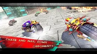 Demolition Derby|Future Bike Wars|bike wars simulator|attack motorbike rivals|derby robot bike HD#4