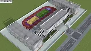 Indian School Bousher 3D Walkthrough
