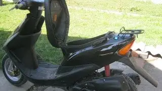 honda dio 34-35.открыть багажник без ключа