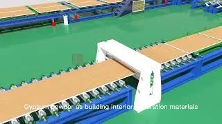 The Marvelous Journey of Gypsum Board Manufacturing | Gypsumboard Production Line |
