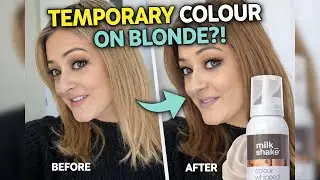 Cool Brown Whipped Cream on Blonde Hair&hellip; Does This Work?