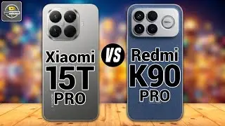 Redmi K90 Pro Max VS Xiaomi 15T Pro - Ultimate Flagship Showdown! 🔥📱#Redmik90promax #xiaomi15tpro 