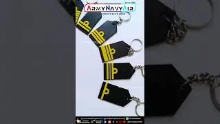 Indian Navy Rank Keychain ⚓ Customised Military Keychain #shorts #navy #keychain #armynavyair