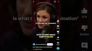 Why you should not talk, or even really think at all about your problems.