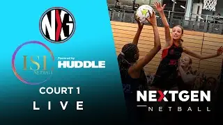 LIVE NETBALL: INDEPENDENT SCHOOLS LEAGUE NETBALL - POWERED BY HUDDLE | COURT 1