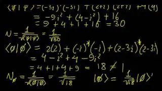 Eigenstates examples | Quantum Mechanics | LetThereBeMath |