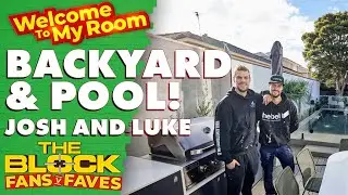 Josh and Luke's 'Bali like' backyard | Welcome To My Room | The Block 2021