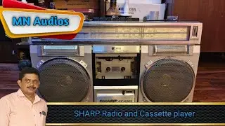 SHARP 4 band Radio and Cassette player / For sale Rs.4500/-