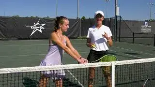 Совет USPTA &mdash; топ-спин с бэкхендом