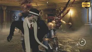 Resident Evil 4 Remake - Leon Best Reflex Scene This Video Gameplay Walkthrough