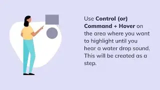 Highlighting content while recording your screen