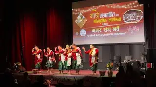 Kauda Dance in Maghesankranti at Oslo Norway by Magar Association Norway 🇳🇵🇳🇴#goviral 