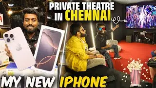 My Secret GIFT📱THALA Ajith's Vidaamuyarchi in Private THEATER !!