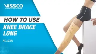 How to Wear & When to use Vissco Knee Brace - Long (19