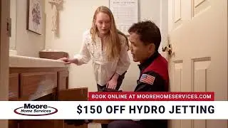 $150 Hydro Jetting Special | Moore Home Services