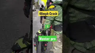 Crash was crazy! #electricunicycle #euc #crash