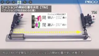 クッション機能付スピードコントローラ（色付き）速度調整方法 （音声あり）