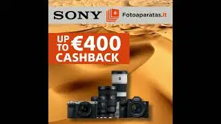 SONY vasaros pinigų grąžinimo akcija: SUSIGRĄŽINKITE IKI 400 &euro; 😎