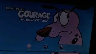 Review Of The 2018 DVD Opening Of Courage The Cowardly Dog Season 4 Disc 1