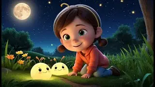 Tiny Glow Worms Light the Skies! | Magical Glow Worm Song for Kids | Sparkling Nighttime Adventure