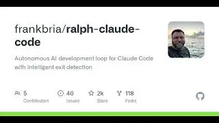 GitHub - frankbria/ralph-claude-code: Autonomous AI development loop for Claude Code with intelli...