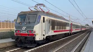 INTERCITY NOTTE e TRENI MERCI NOTTURNI in transito a Anzola Emilia!
