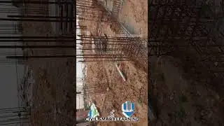 Plinth beam reinforcement | Extra rod top & bottom Reinforcement Steel bars #Shorts Construction
