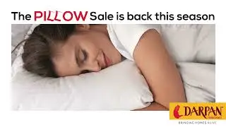 The Pillow Sale - Buy 1 Get 2 Free on Branded Pillows, Cushions, and Bolsters | Darpan Furnishings