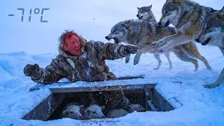 80-year-old man saves his sheep from 1,000 wolves in a secret hideout | Yakutia Challenge