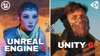 Unreal Engine 5 vs Unity 6 | What is the best Game Engine for Beginners? | (Hindi/Urdu)
