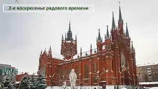 17.01.2026 Св. Месса в 18:00