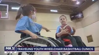 Traveling basketball clinic in Chicago introduces sport to kids who have never played