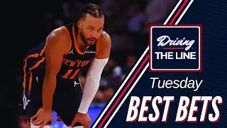 Tuesday's NBA Picks + College Football BEST BETS! | Driving The Line