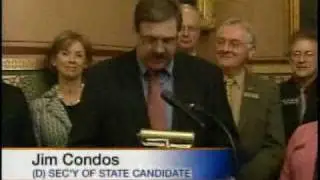Sen. Jim Condos Announces Campaign For Secretary Of State