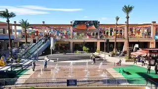 La Zenia Boulevard, Orihuela Costa, Costa Blanca, Spain. 4k video